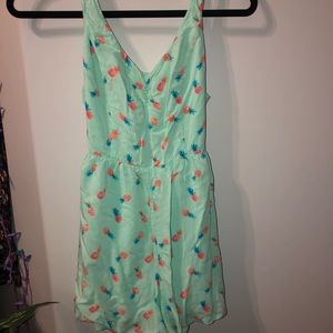 Mint Green Hollister Romper